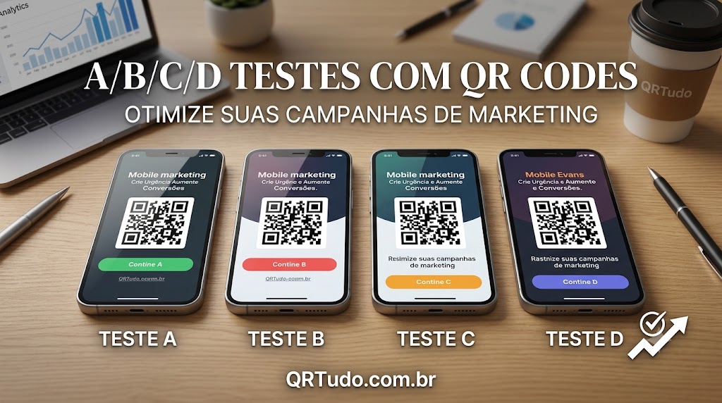 A/B/C/D Testing com QR Codes: Guia Completo para Otimização